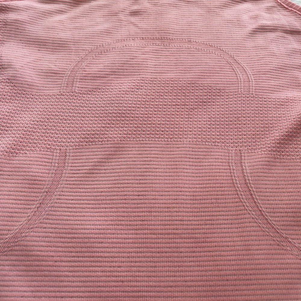 Peach lulu cool racer back tank top - Picture 4 of 6